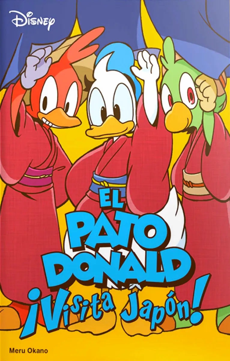 EL PATO DONALD VISITA JAPON MANGA