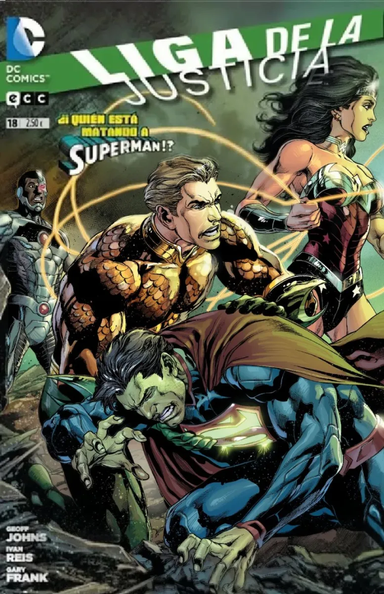 LIGA DE LA JUSTICIA 18 QUIEN ESTA MATANDO A SUPERMAN