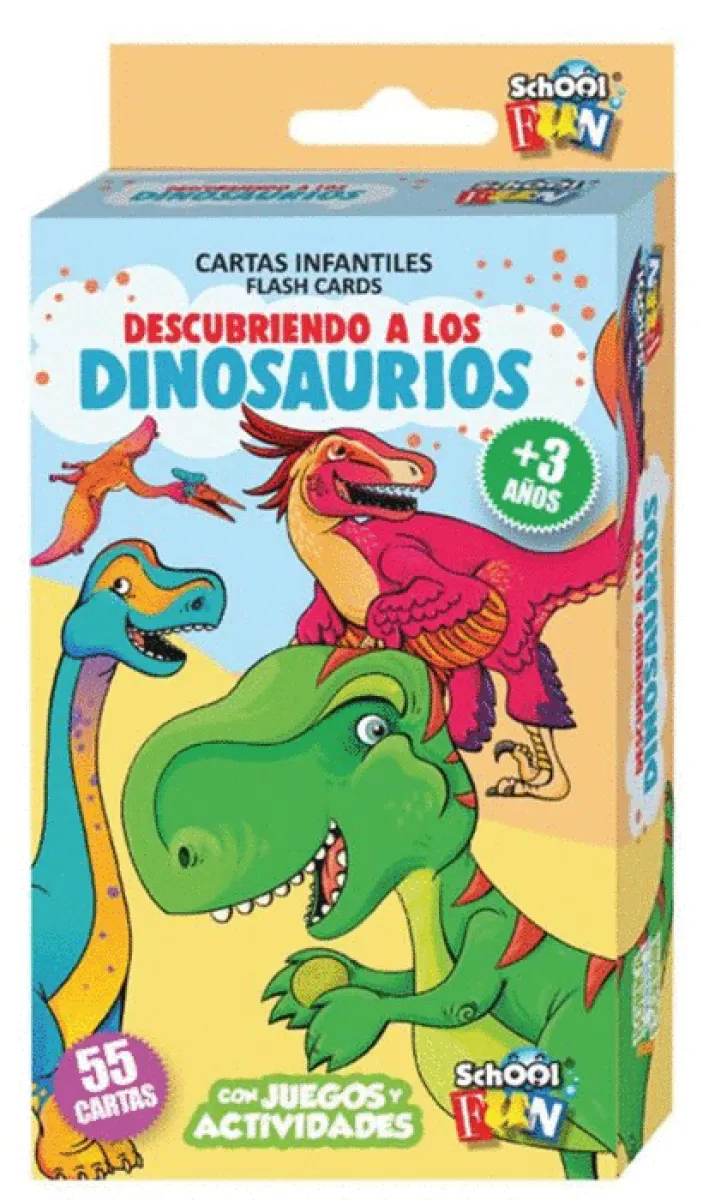 DESCUBRIENDO LOS DINOSAURIOS CARTAS INFANTILES