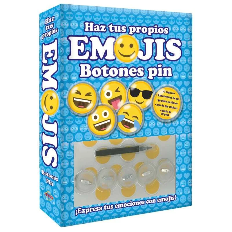 HAZ TUS PIN EMOJIS AZUL