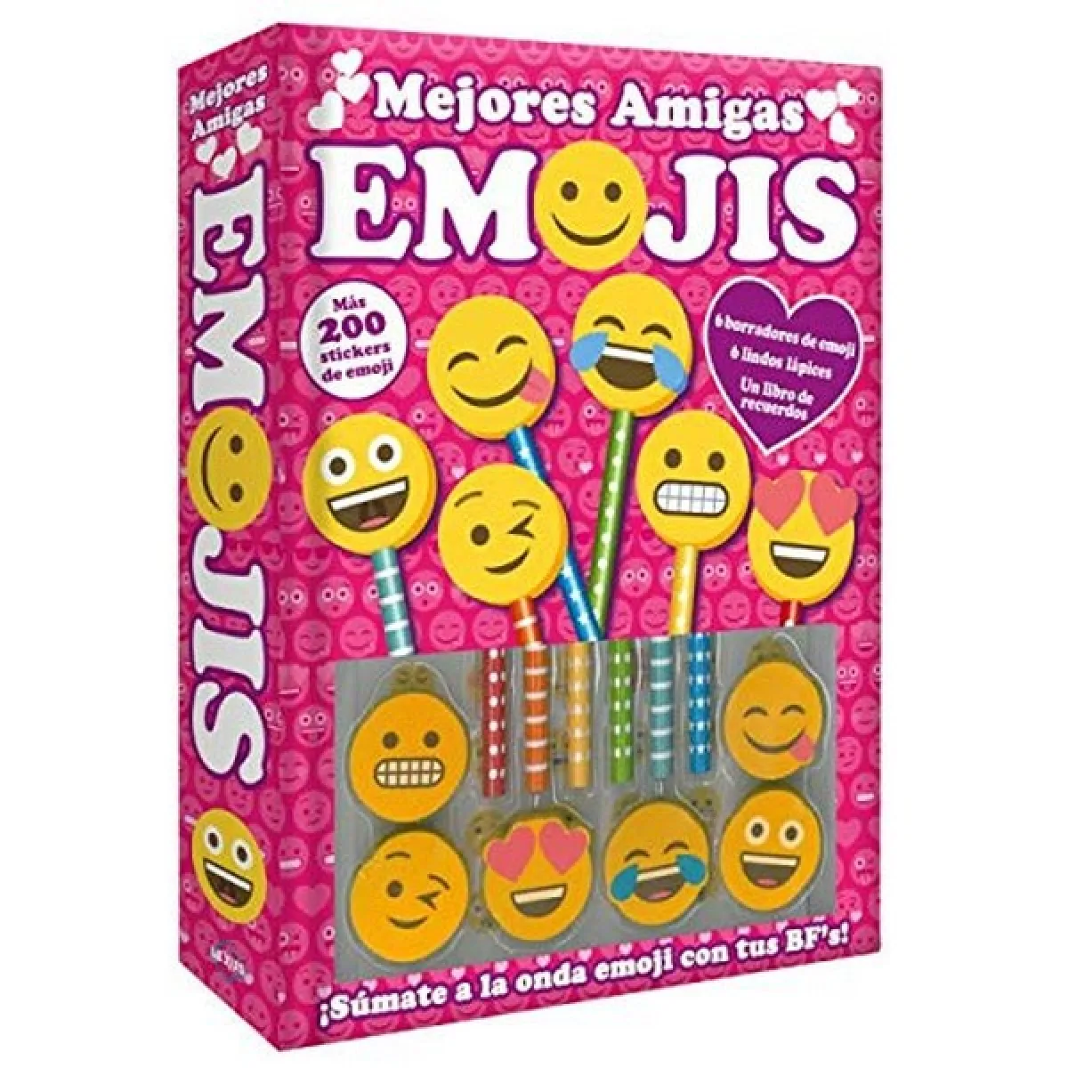 MEJORES AMIGAS EMOJIS ROSA
