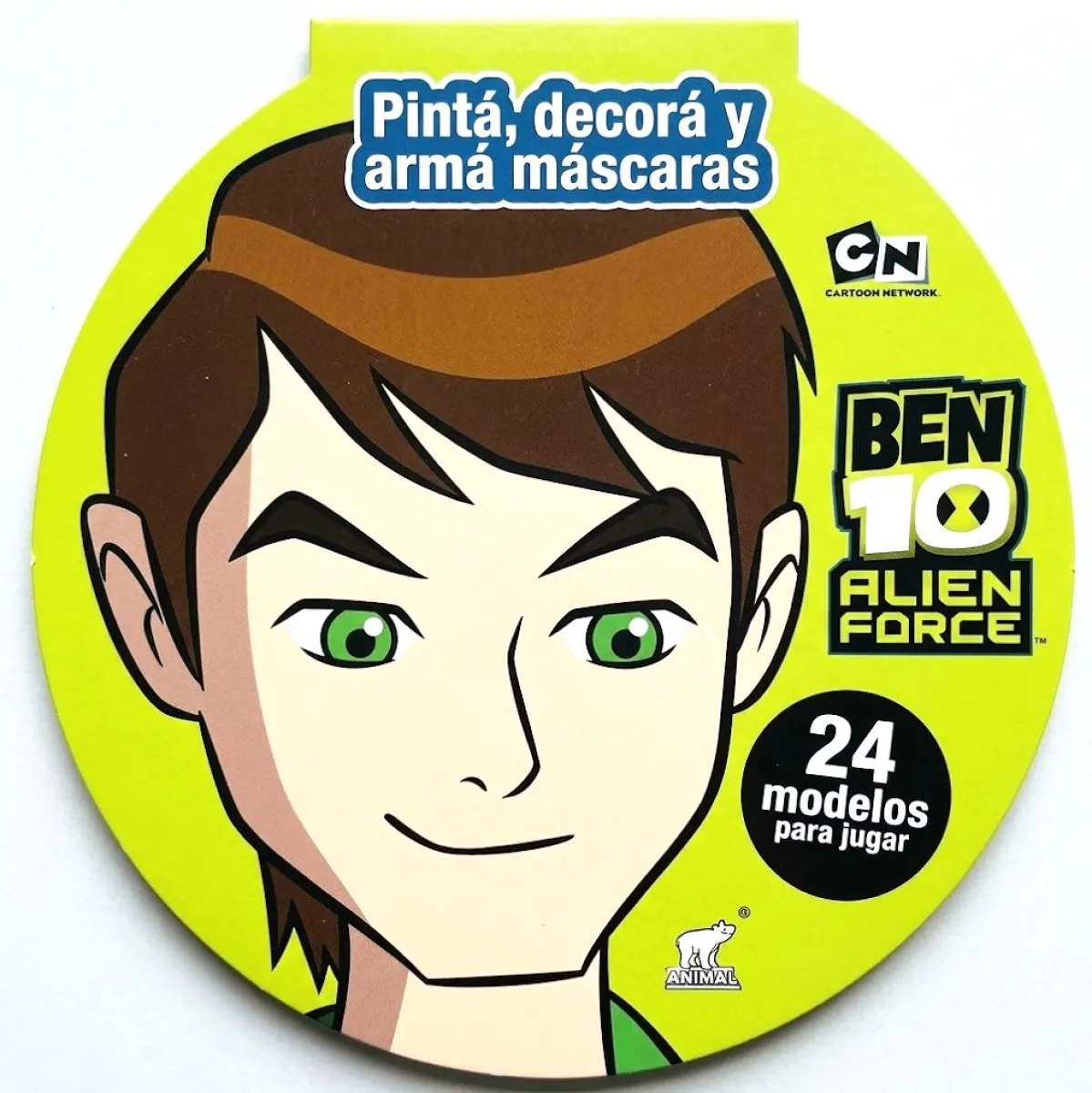PINTA DECORA Y ARMA MASCARAS BEN 10 ALIEN FORCE