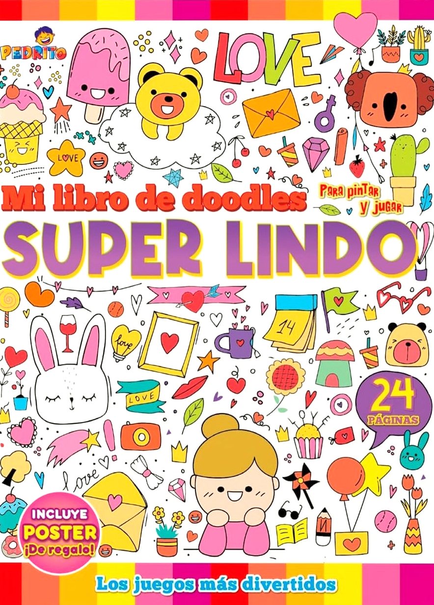 MI LIBRO DE DOODLES SUPER LINDO