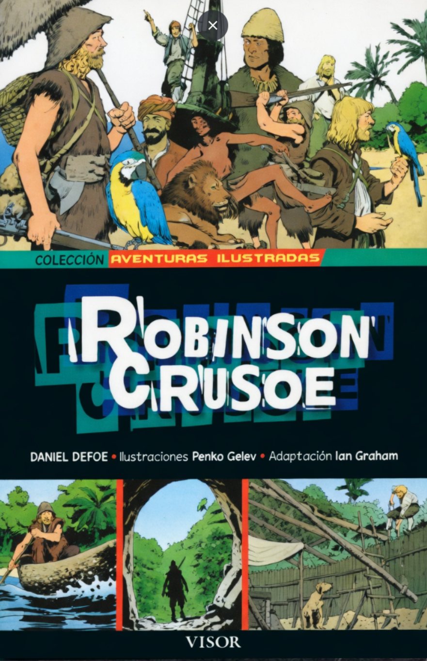 COLECCION AVENTURAS ILUSTRADAS ROBINSON CRUSOE