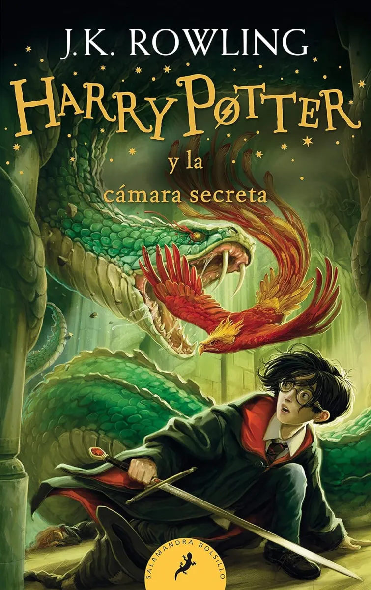 HARRY POTTER 2 Y LA CAMARA SECRETA TAPA NUEVA