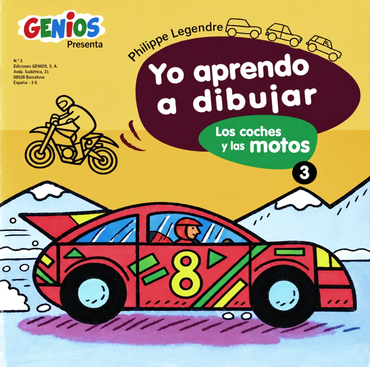 YO APRENDO A DIBUJAR LOS COCHES Y LAS MOTOS