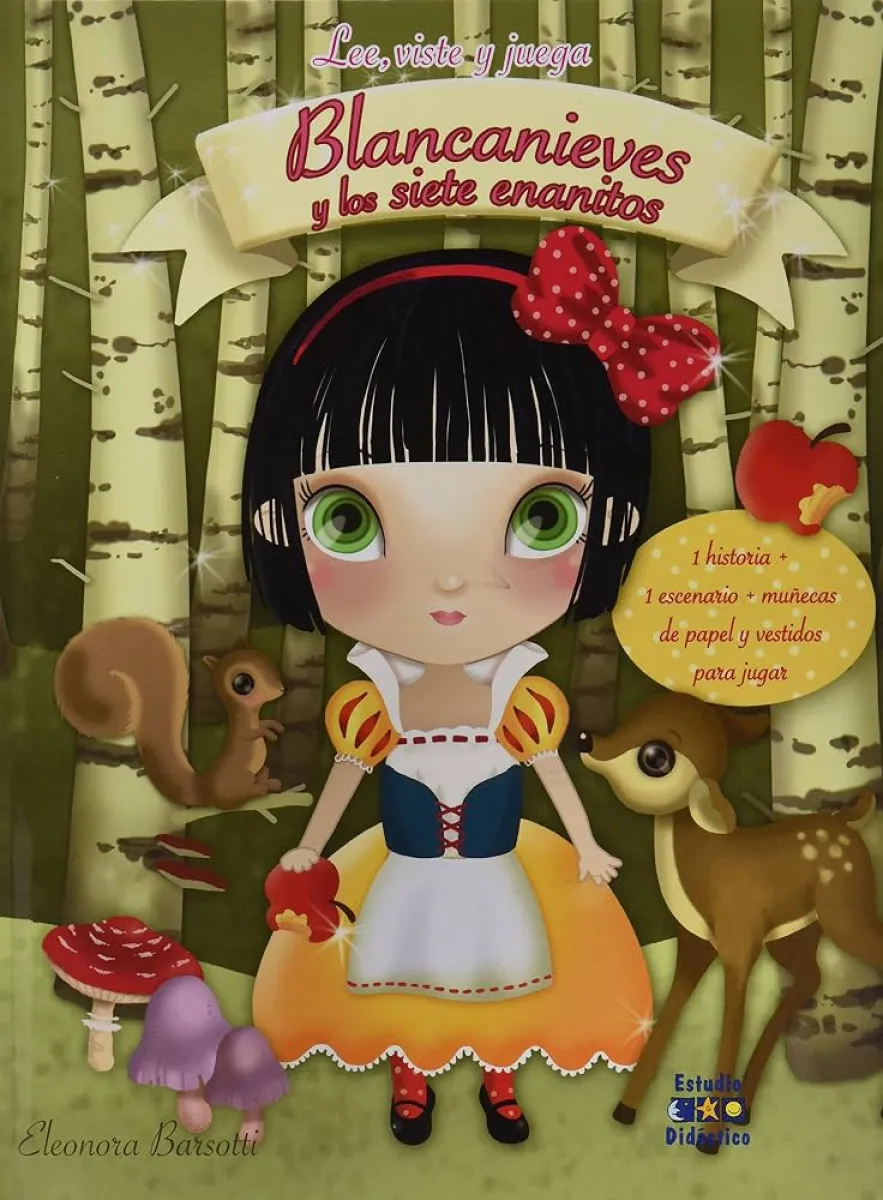 LEE VISTE Y JUEGA BLANCANIEVES Y LOS SIETE ENANITOS