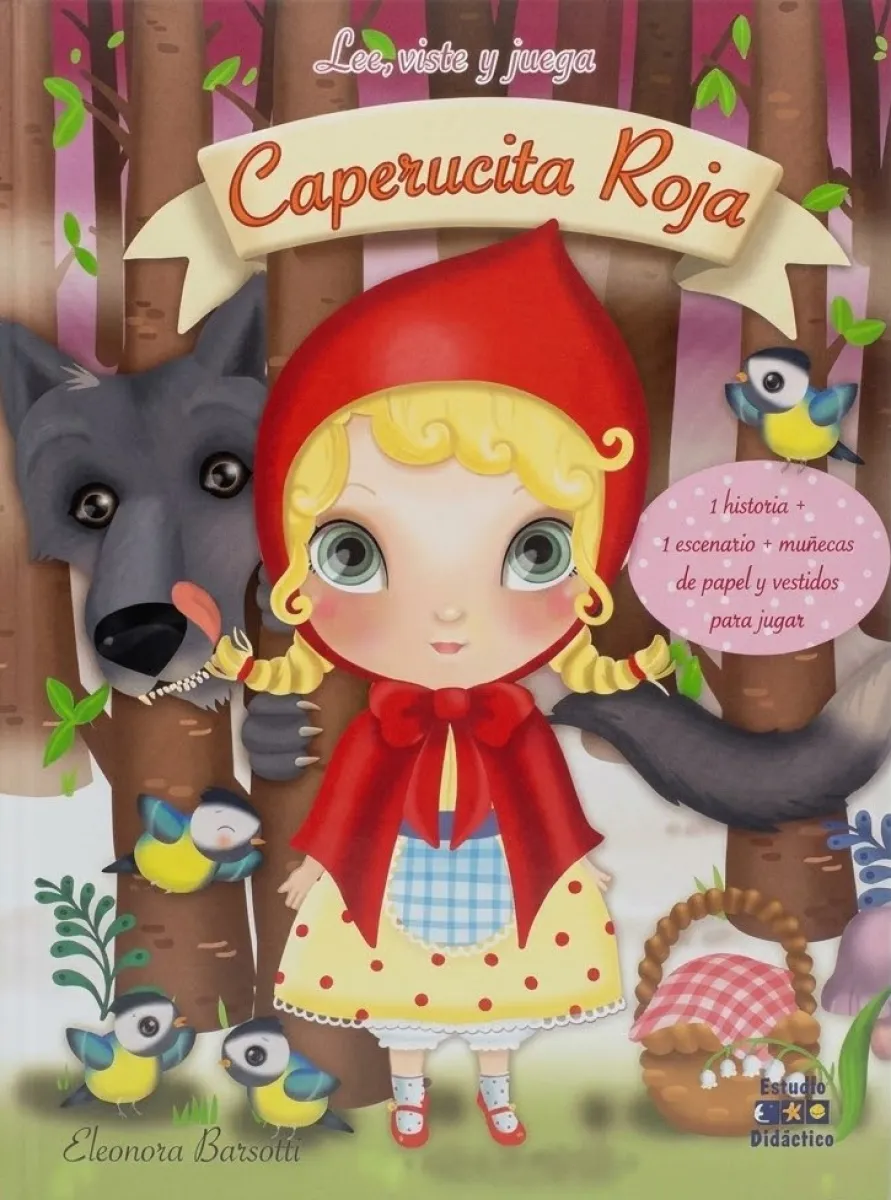 LEE VISTE Y JUEGA CAPERUCITA ROJA